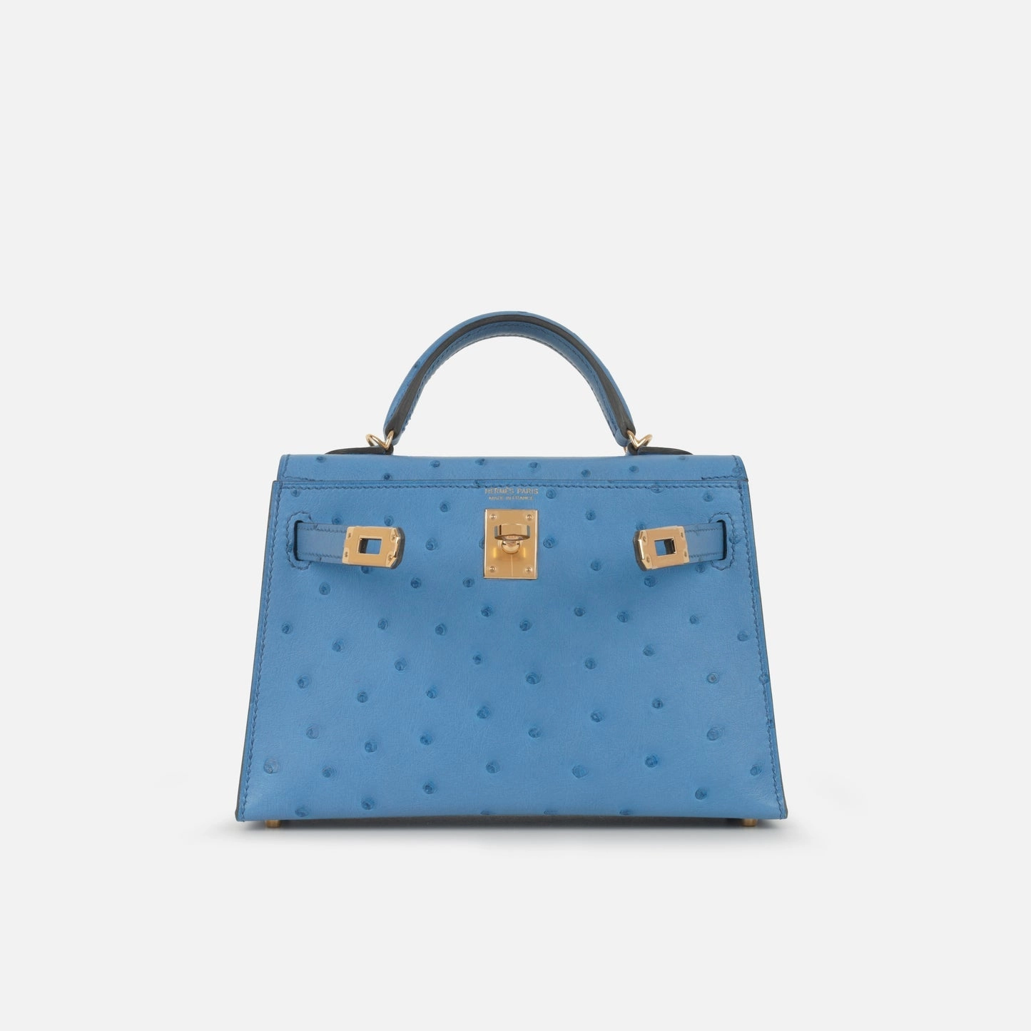 Herms Herms Kelly 20 - Mykonos Ostrich HW
