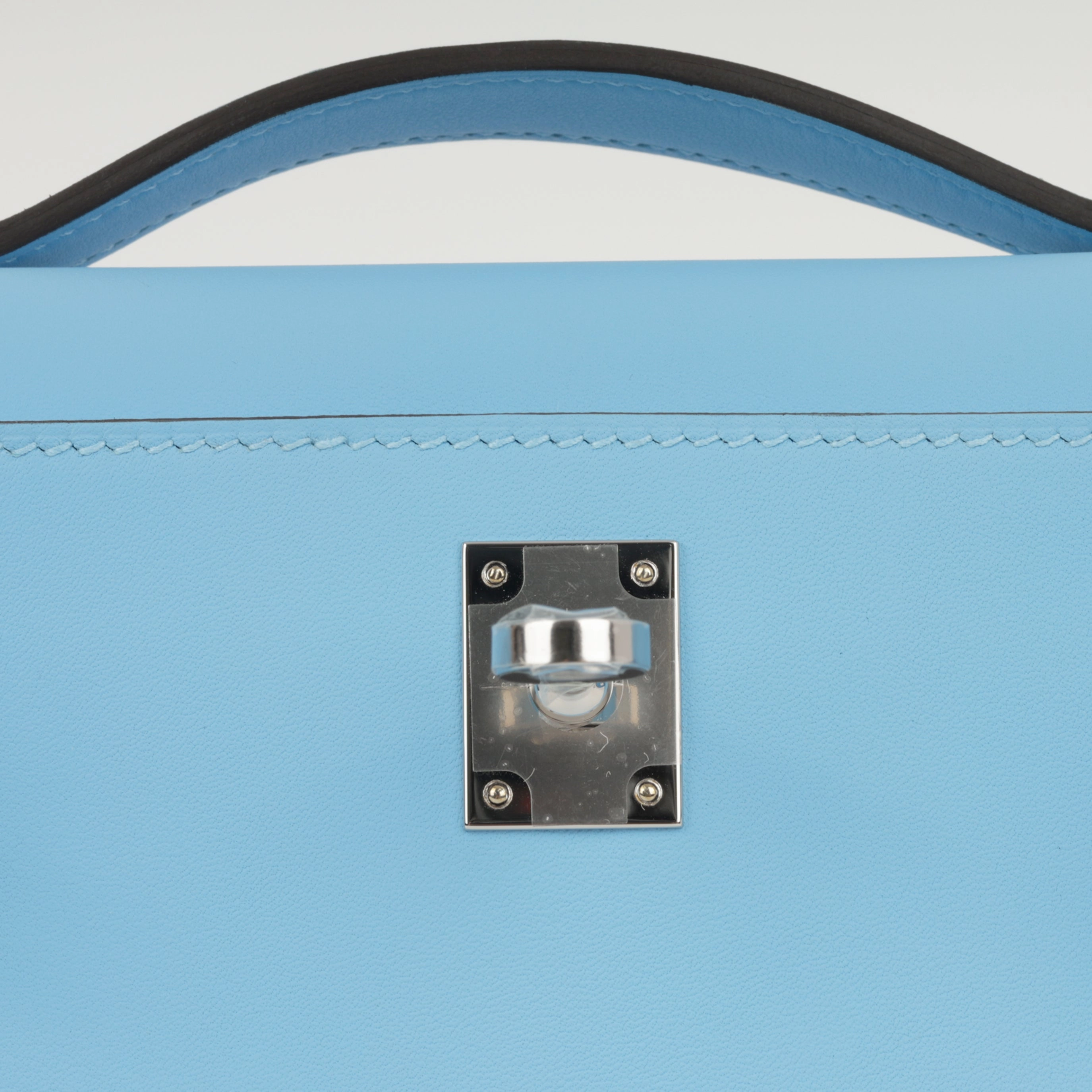 Herms Herms Kelly Pochette - Celeste