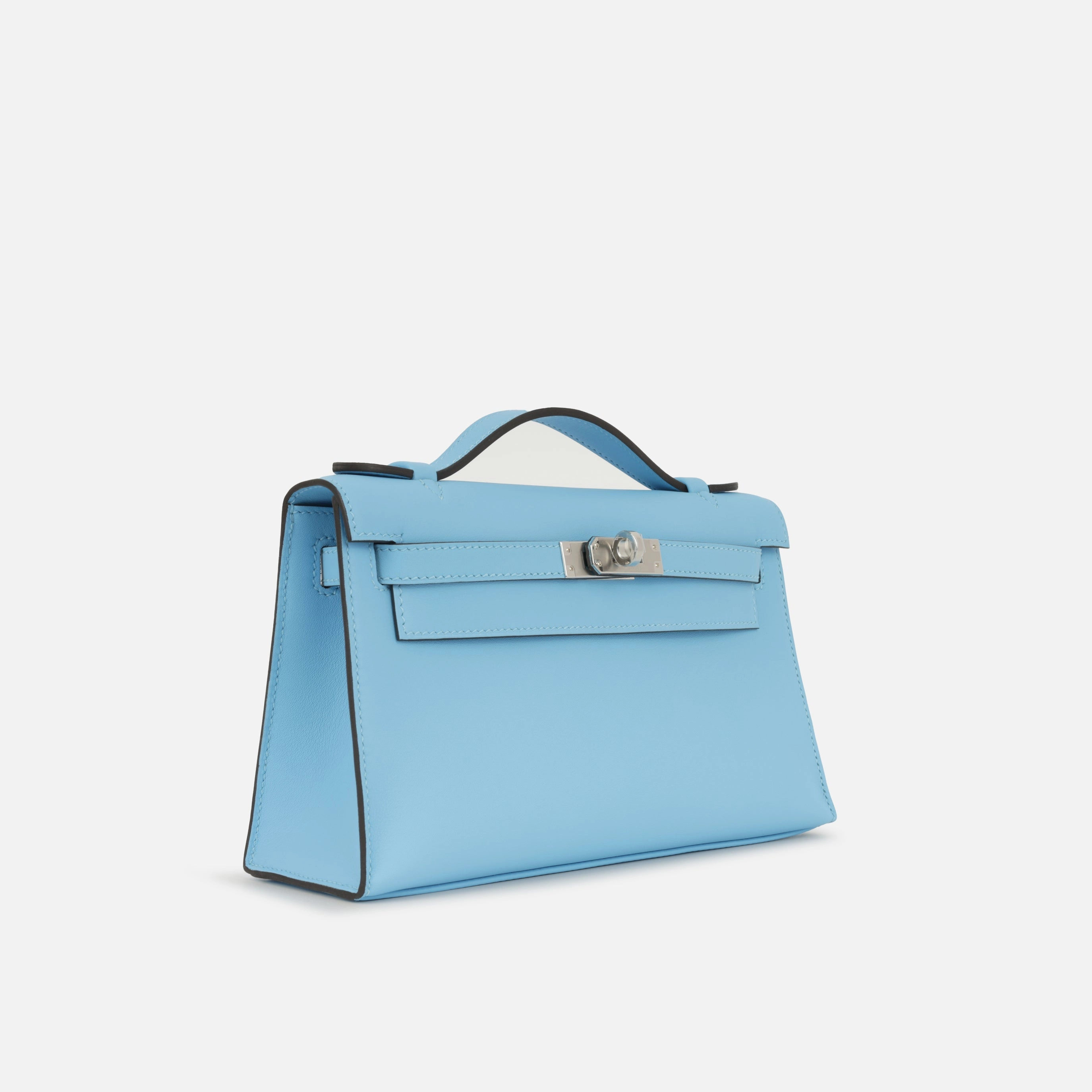 Herms Herms Kelly Pochette - Celeste