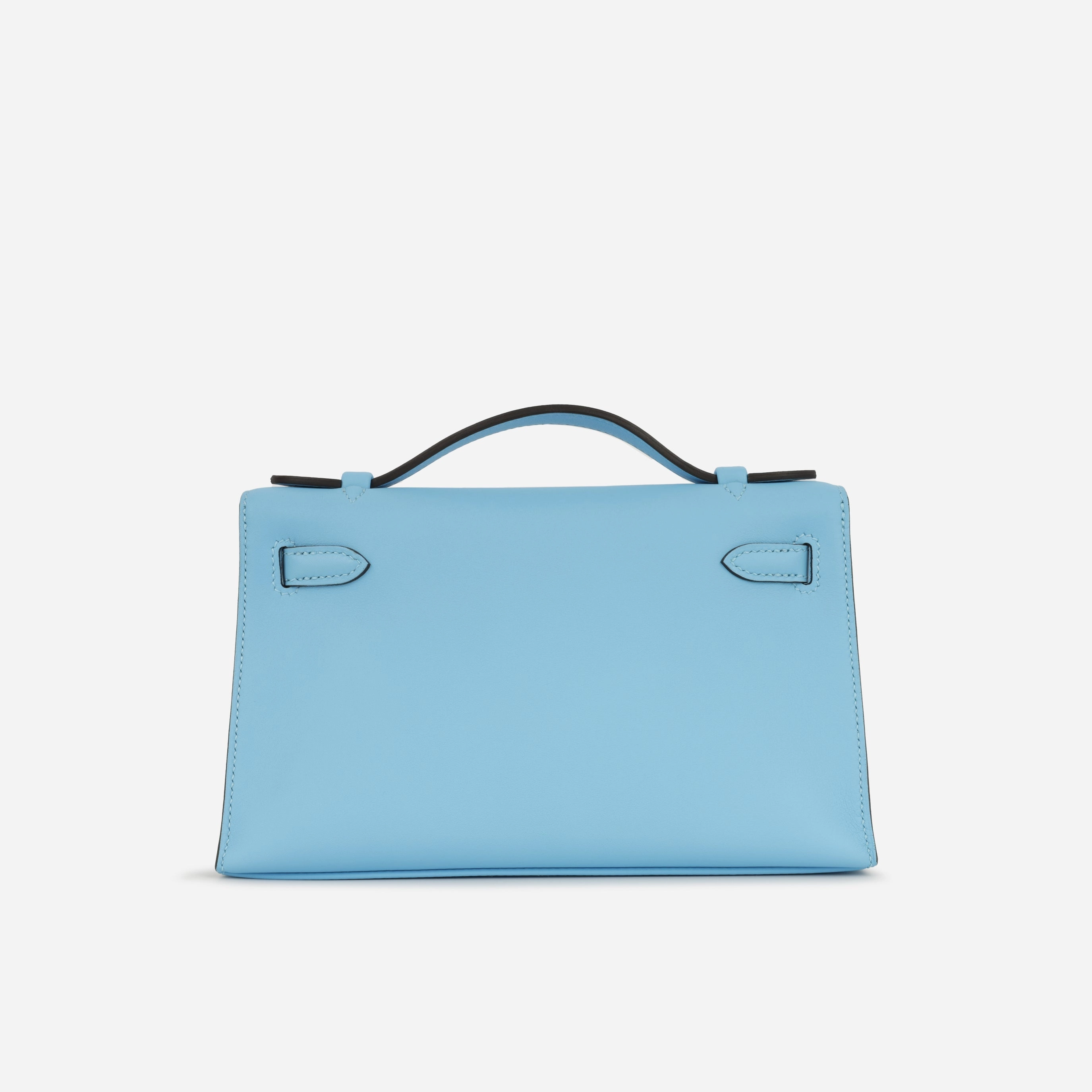 Herms Herms Kelly Pochette - Celeste