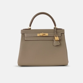 Herms Kelly 28 Etoupe Togo GHW 2023 (NWT)