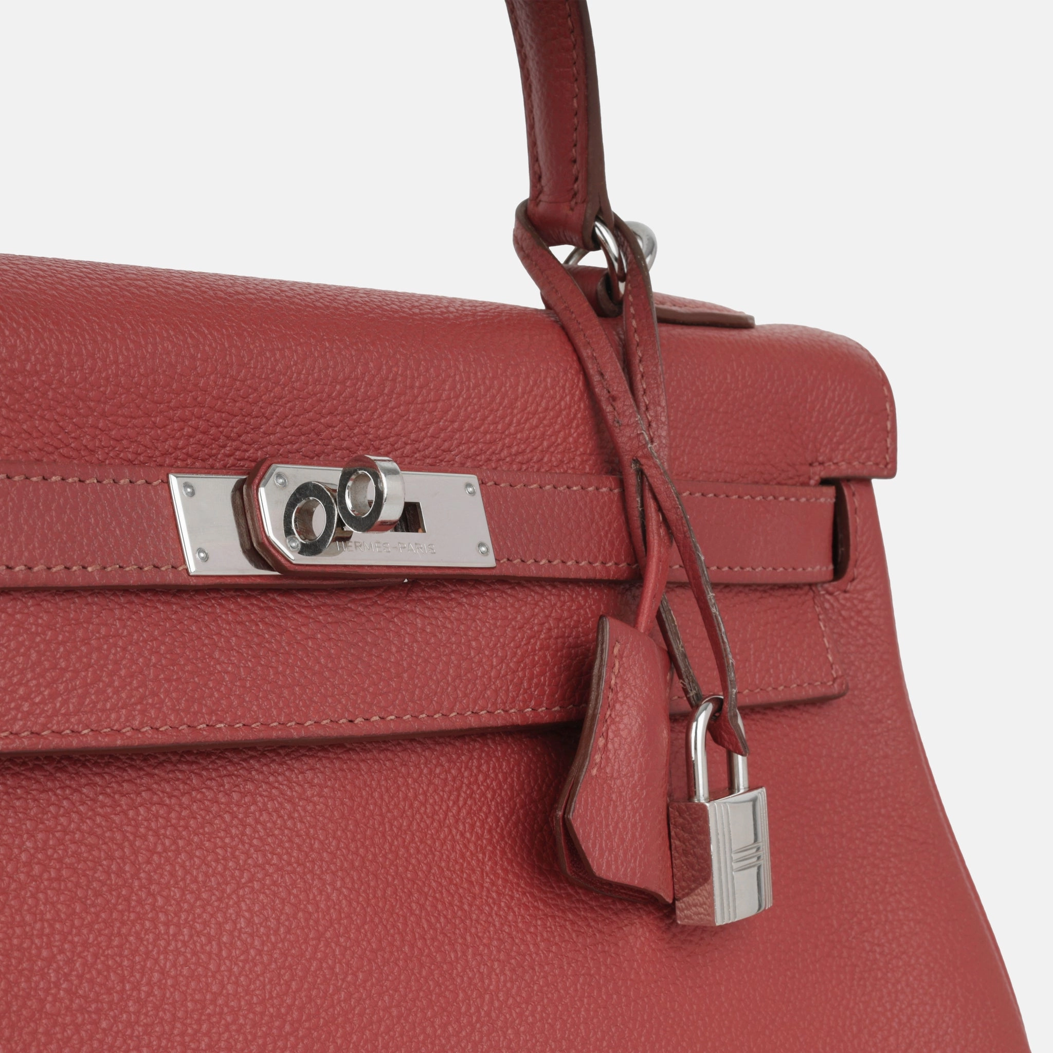 Herms Kelly 32 - Rouge Garance