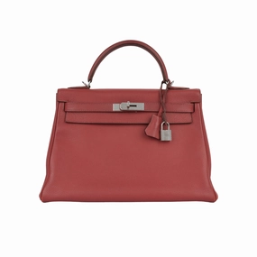 Herms Kelly 32 - Rouge Garance