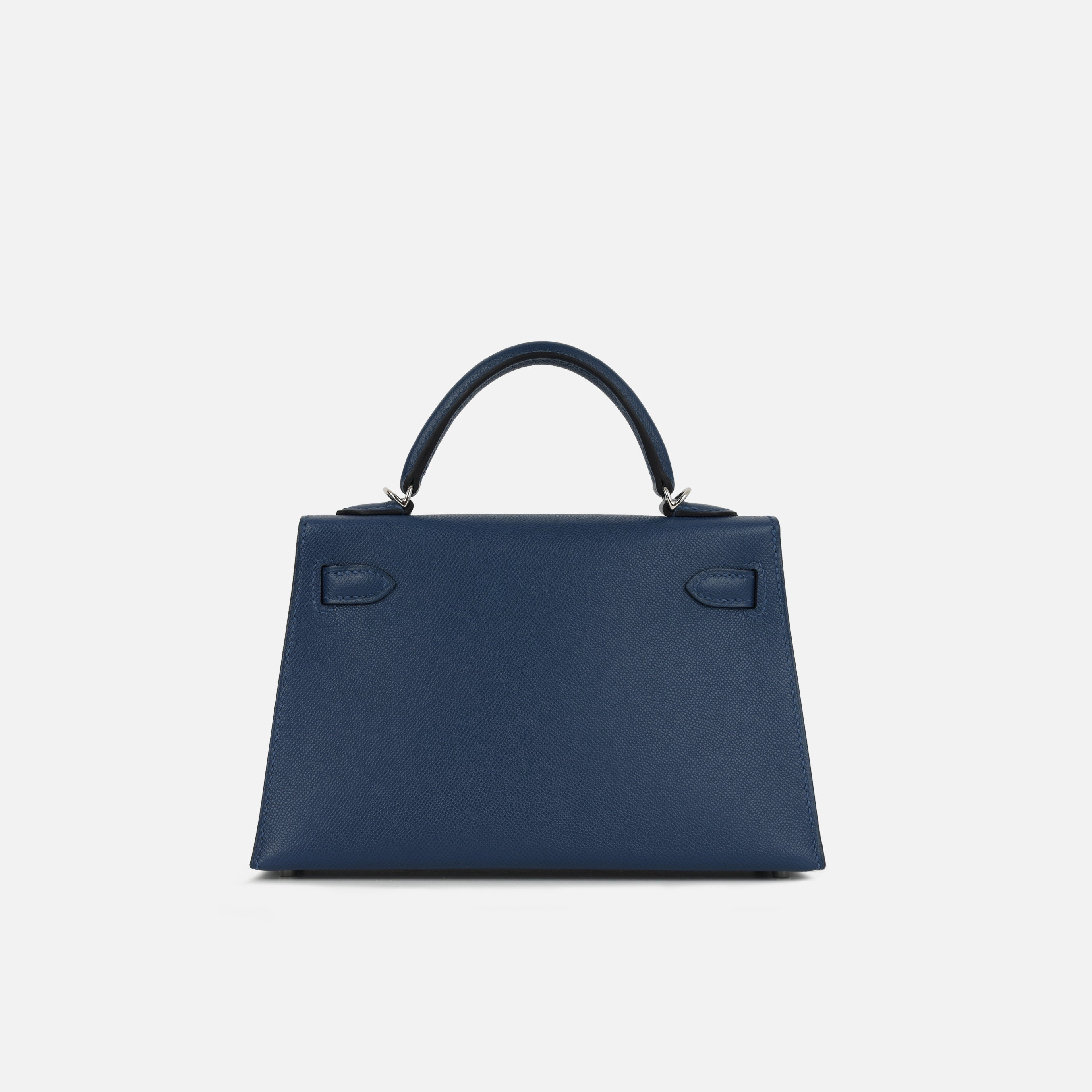 Herms Mini Kelly - Bleu Tie Madame