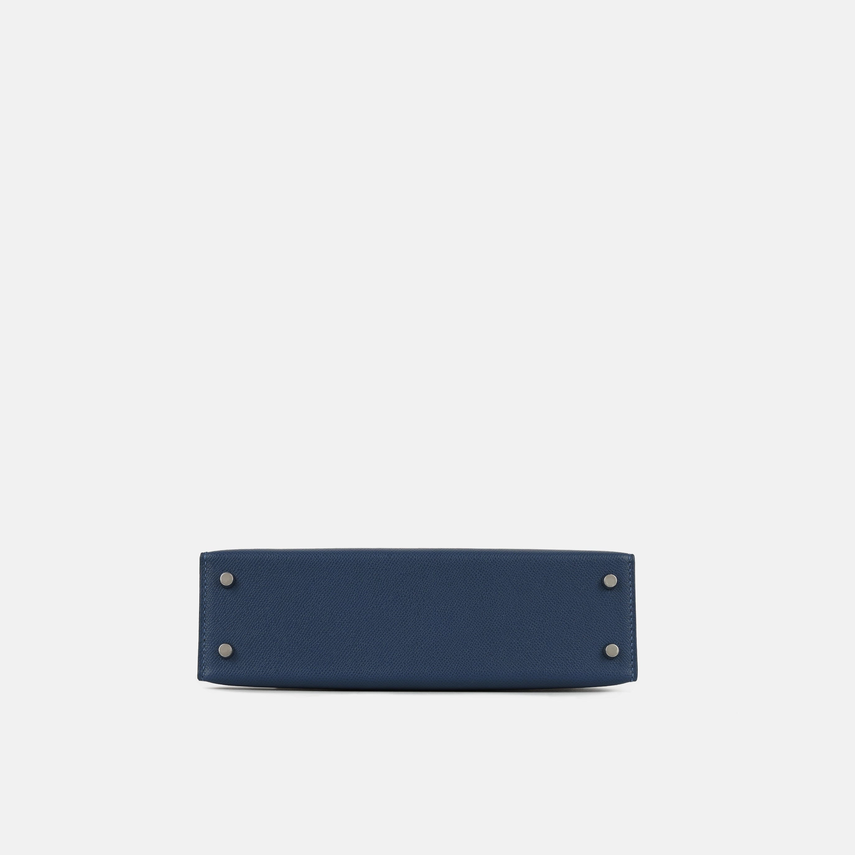 Herms Mini Kelly - Bleu Tie Madame