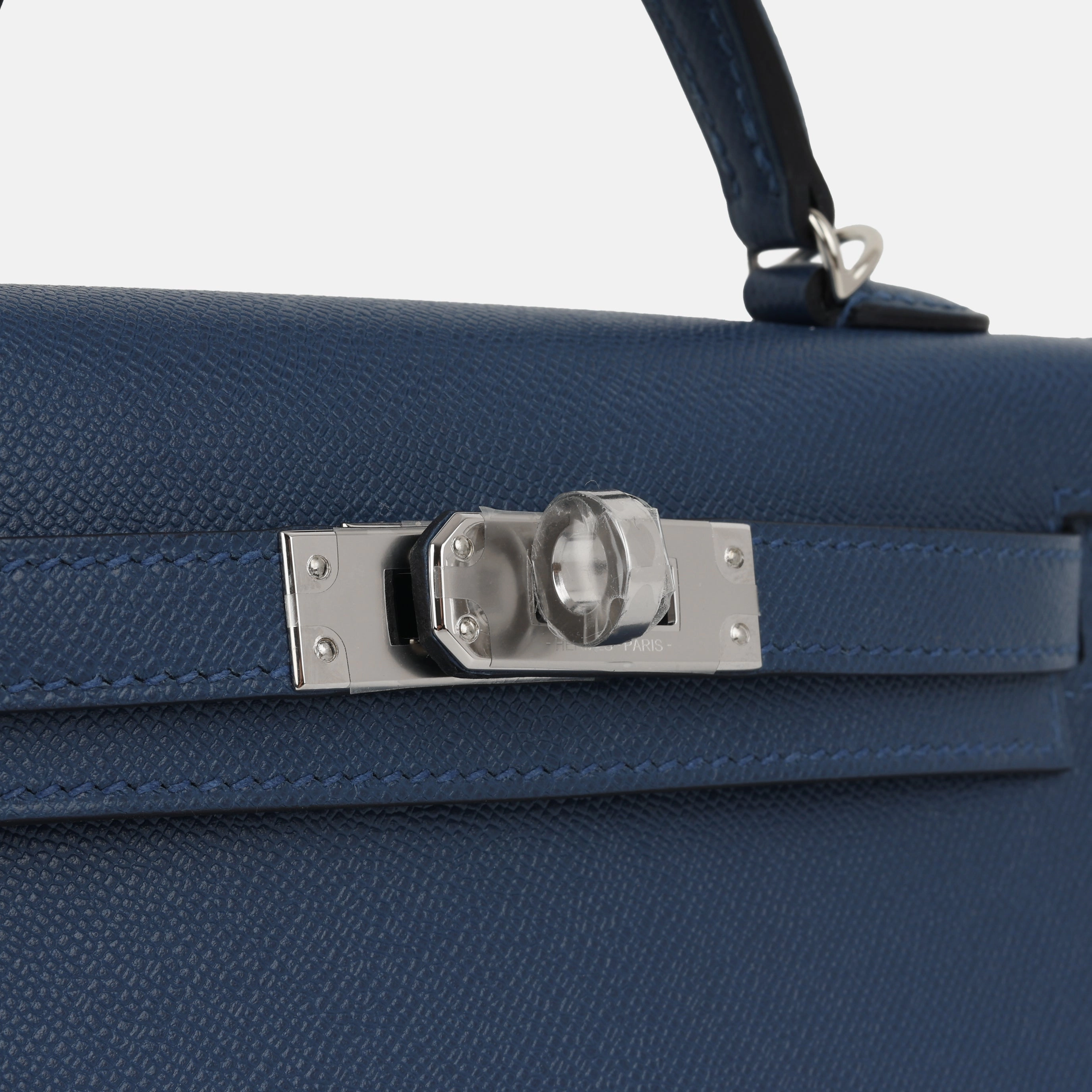 Herms Mini Kelly - Bleu Tie Madame