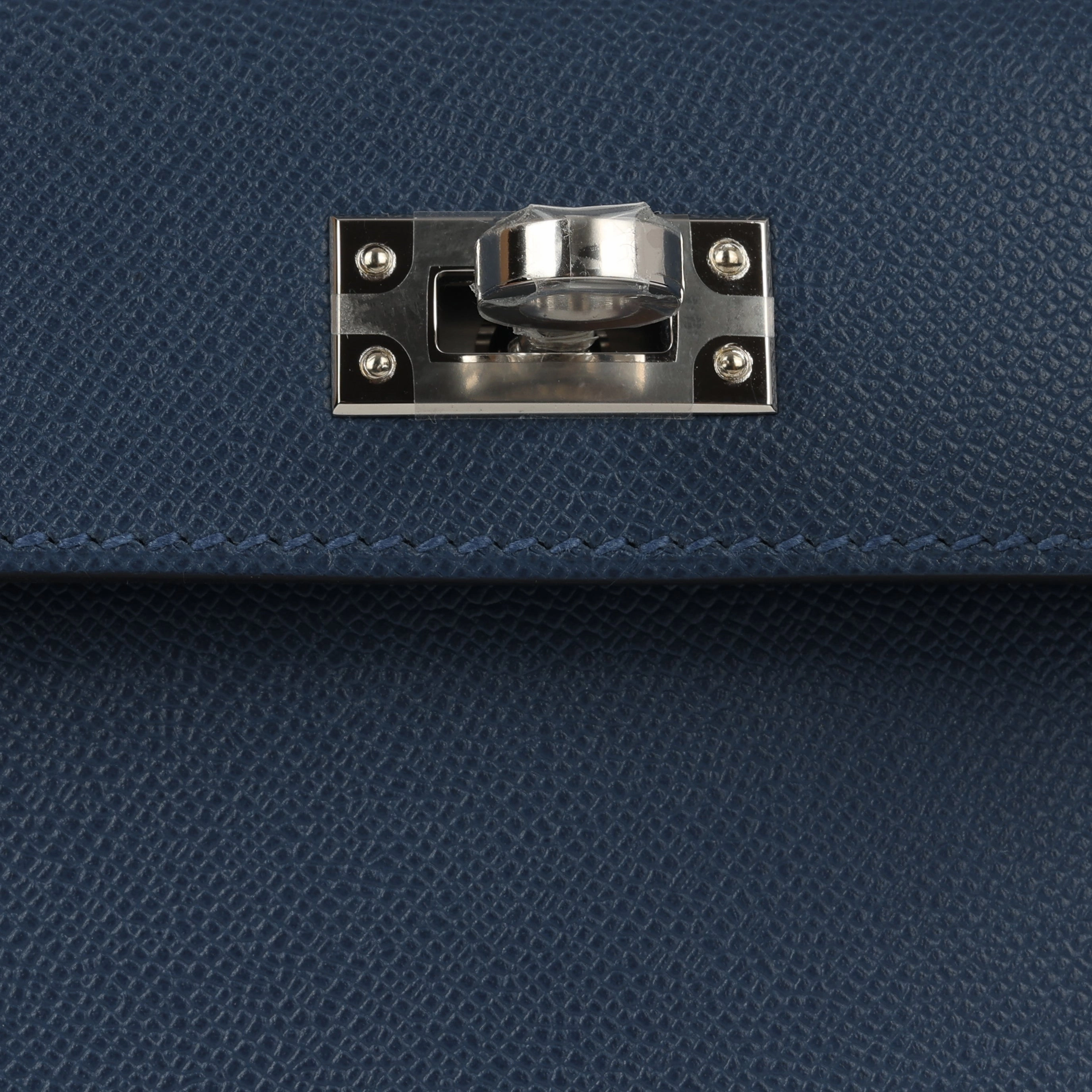 Herms Mini Kelly - Bleu Tie Madame