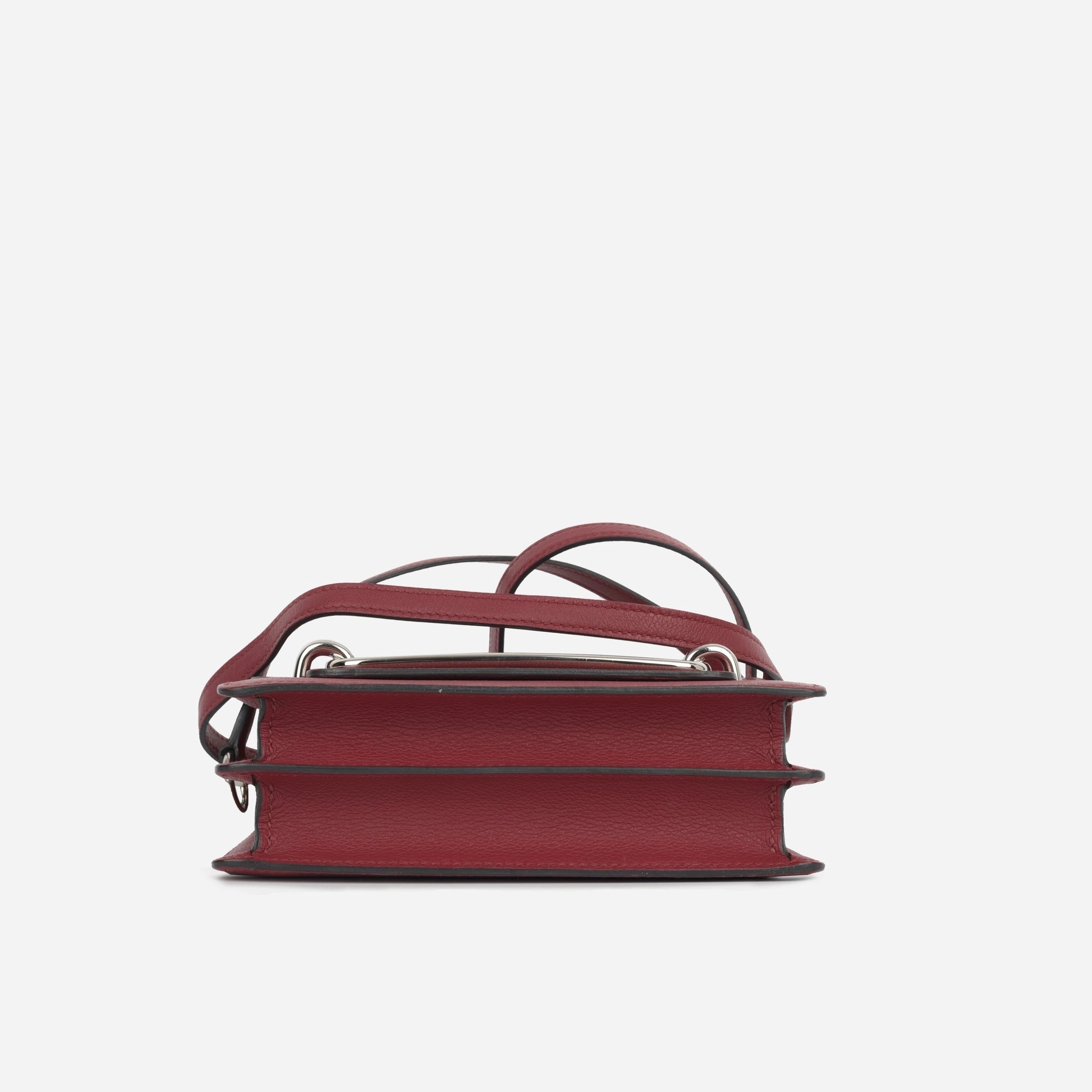 Herms Mini Roulis - Rouge Grenat