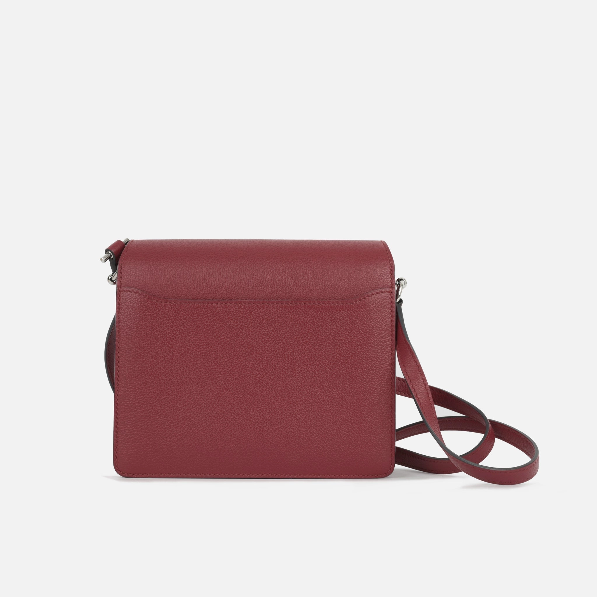 Herms Mini Roulis - Rouge Grenat