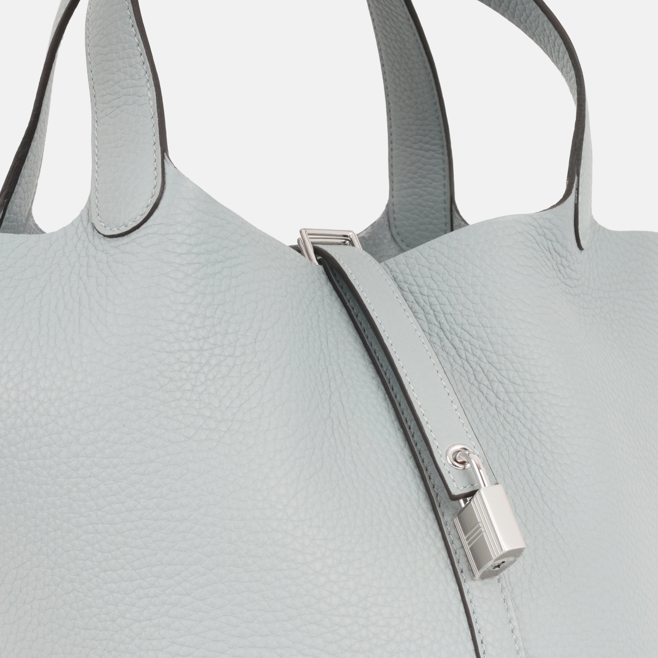 Herms Picotin 22 - Gris Pantin