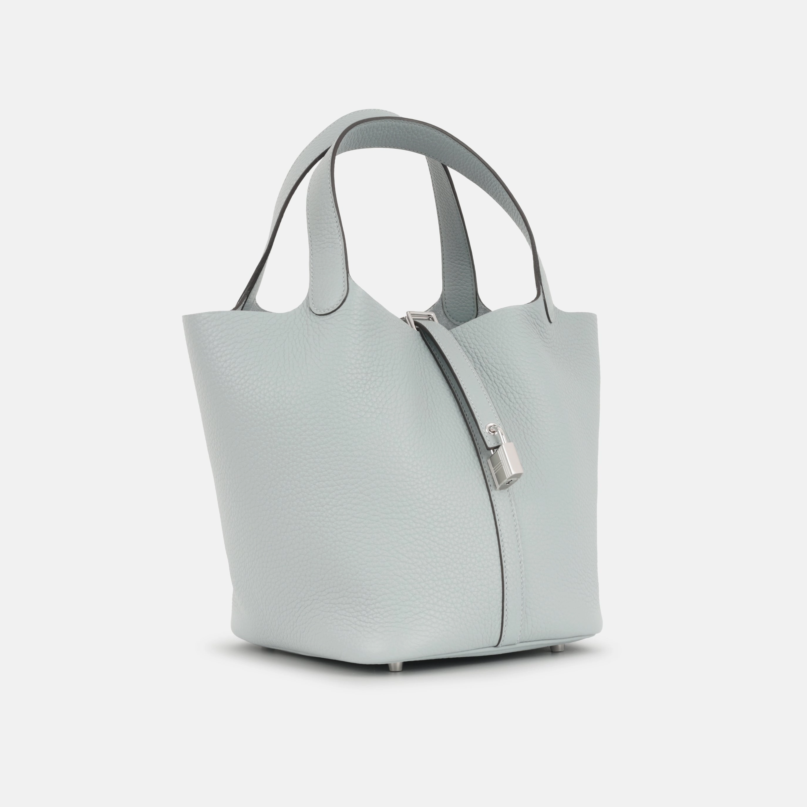 Herms Picotin 22 - Gris Pantin