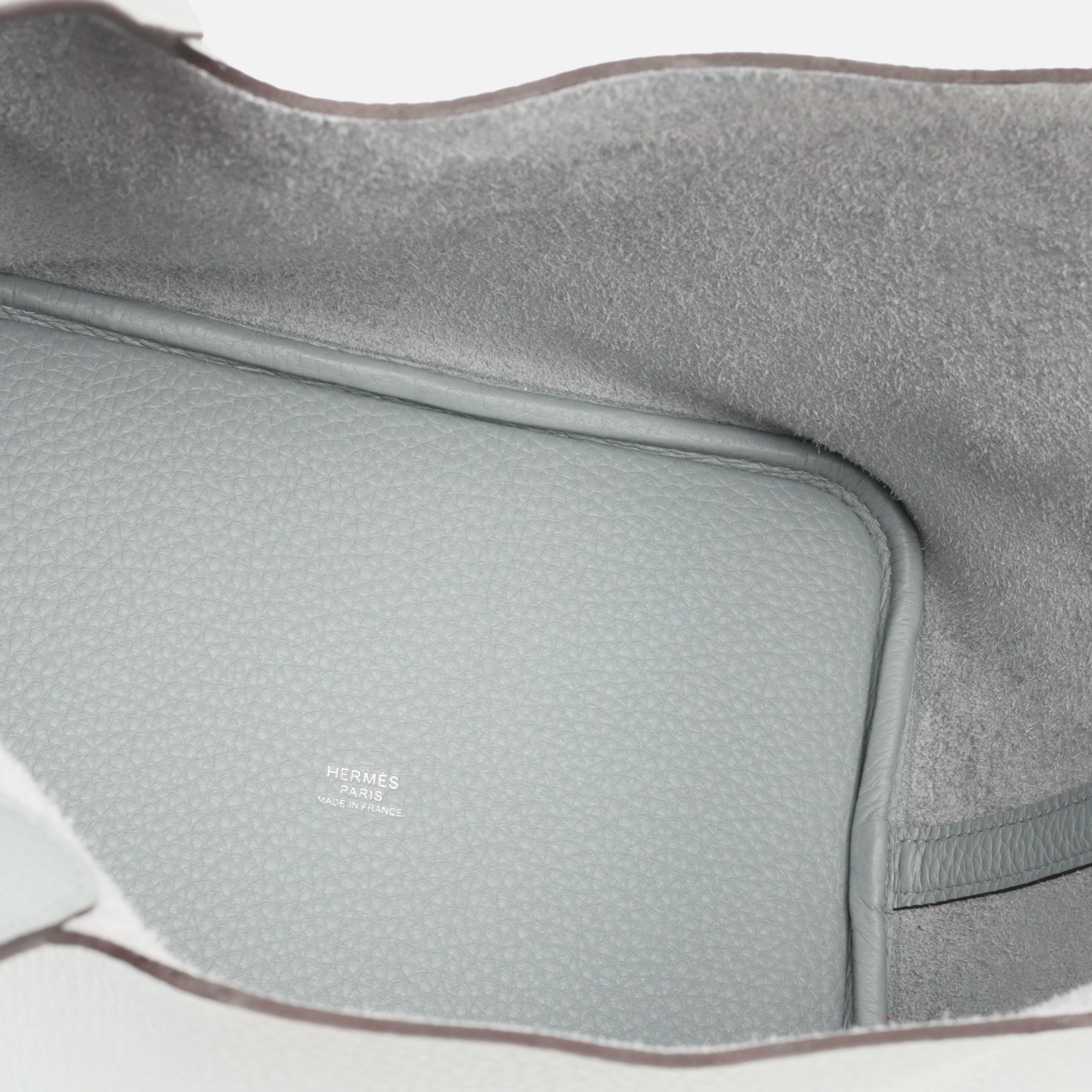 Herms Picotin 22 - Gris Pantin