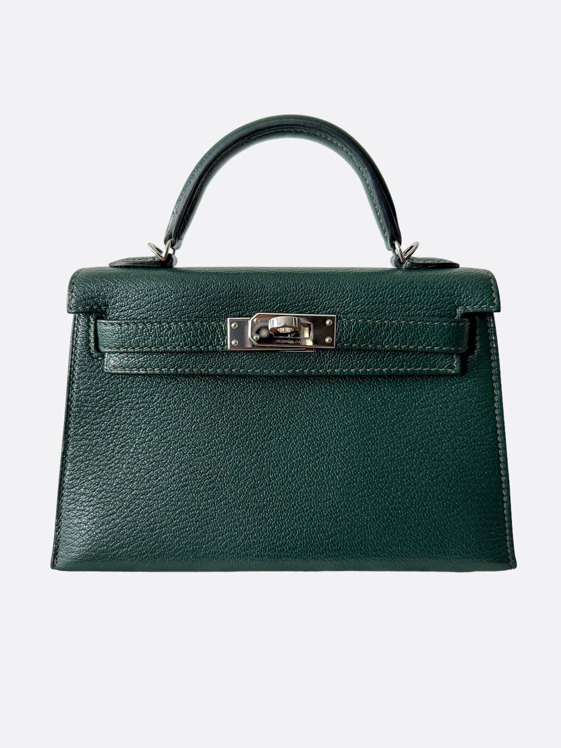 Herms Vert Cyprus Epsom Mini Kelly 20