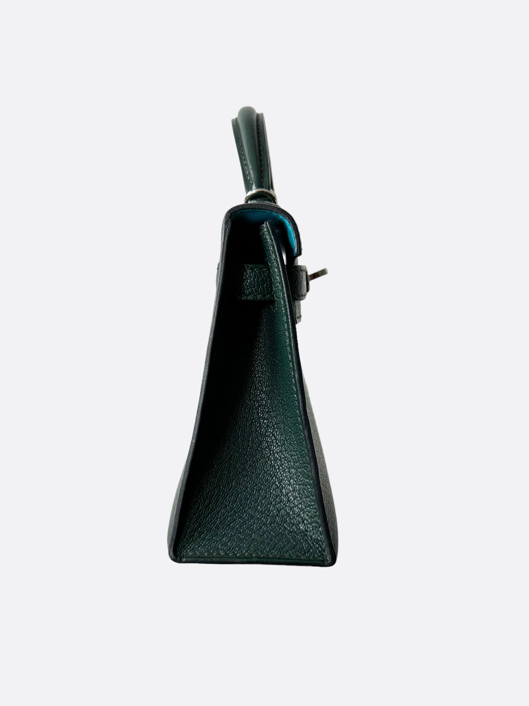Herms Vert Cyprus Epsom Mini Kelly 20