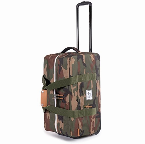Herschel Supply Co. Wheelie Outfitter Duffle Bag, Woodland Camo
