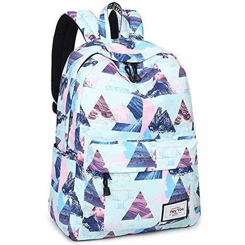 Hey Yoo HY650 Women Fashion Casual Waterproof Travel Laptop Daypack Cute School Bag Backpack for Girls