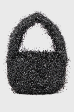 Hobo Hand Bags BH0041-Black