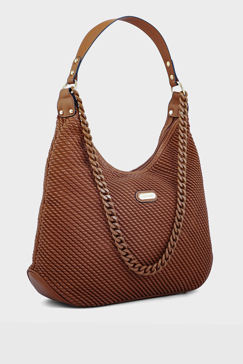 Hobo Hand Bags BS2055-Tan