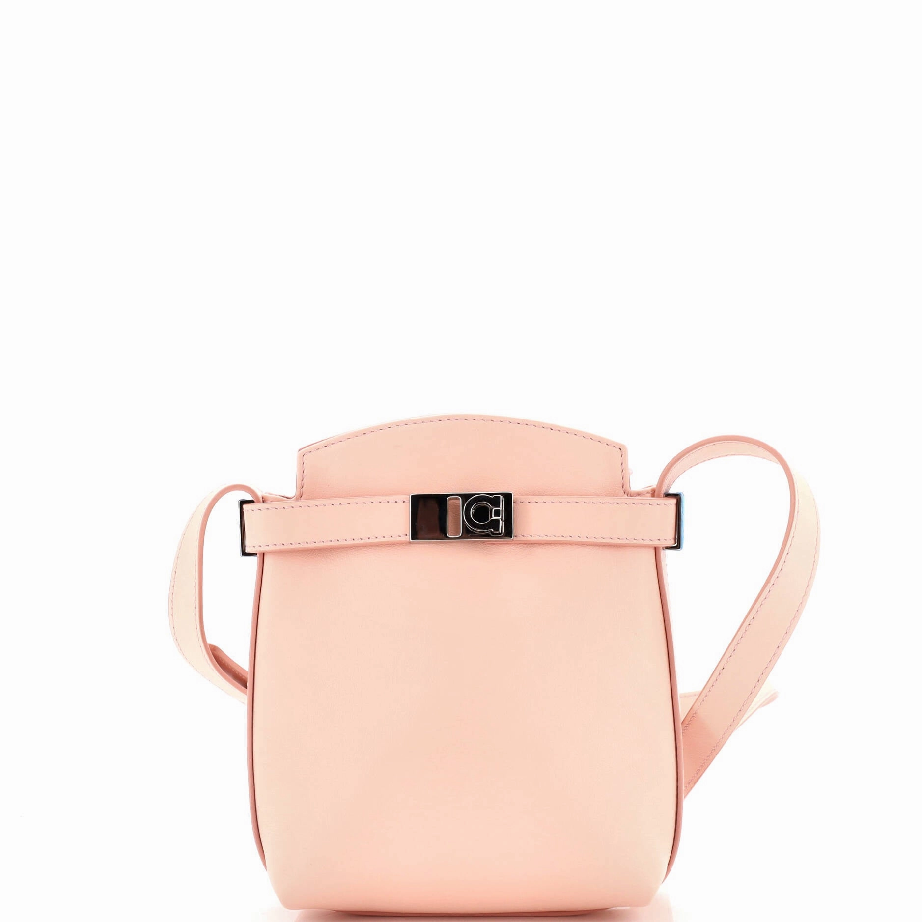 Hug Gancini Phone Holder Crossbody Bag Leather