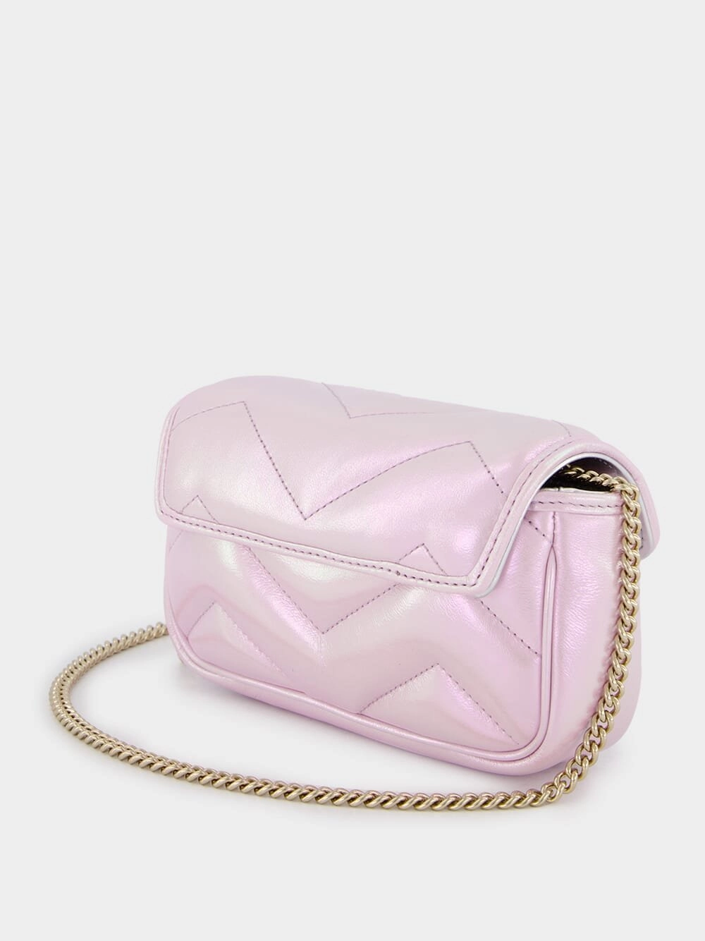 Iridescent Pink GG Marmont Bag