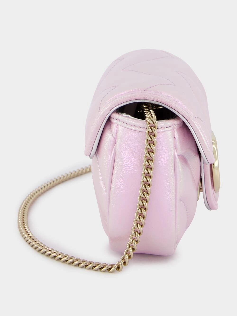 Iridescent Pink GG Marmont Bag
