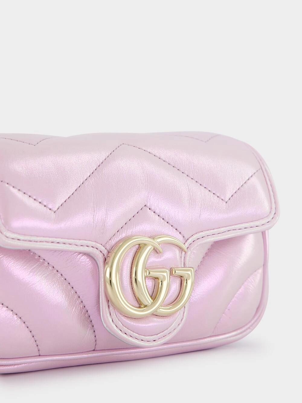 Iridescent Pink GG Marmont Bag