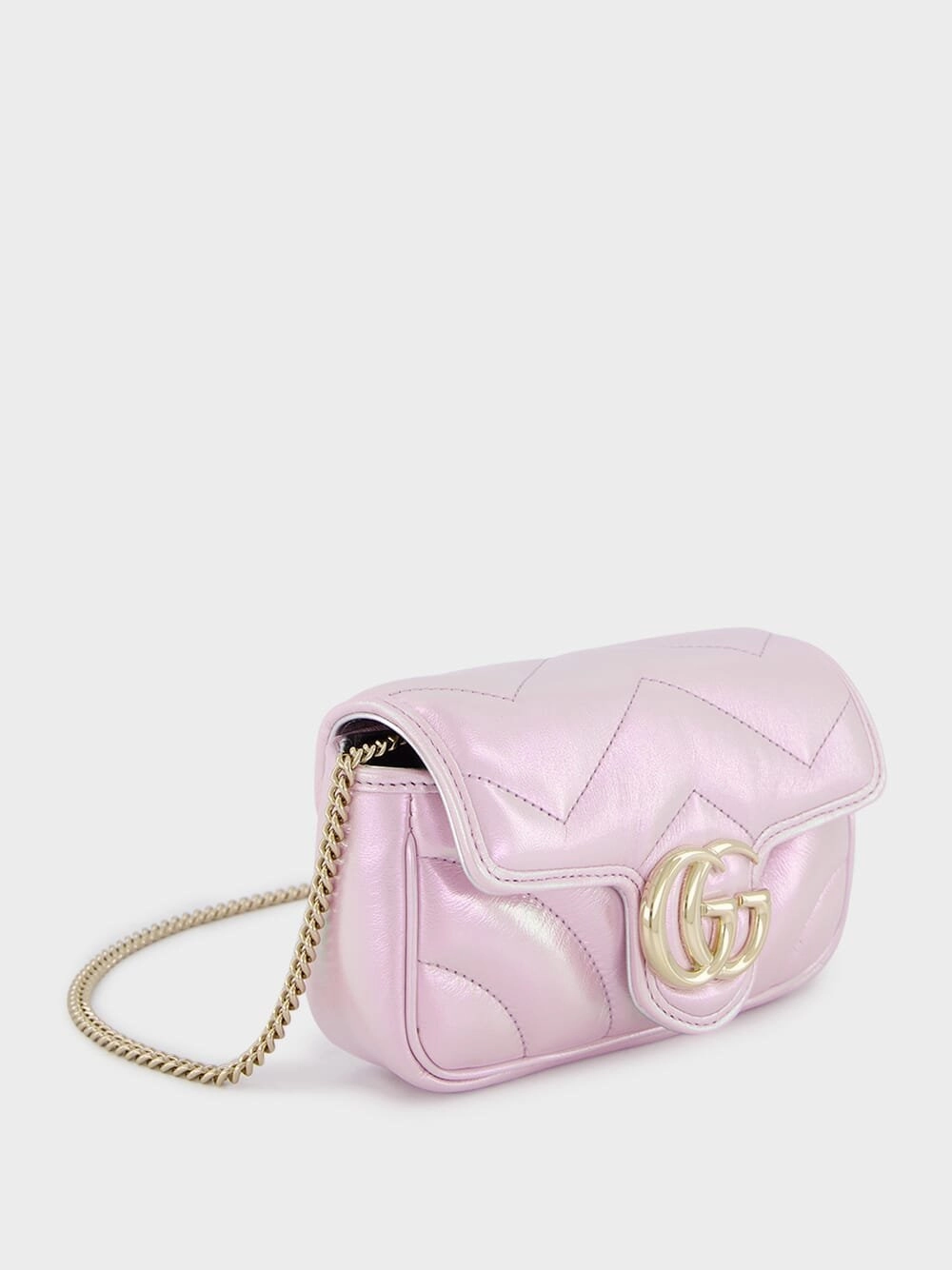 Iridescent Pink GG Marmont Bag