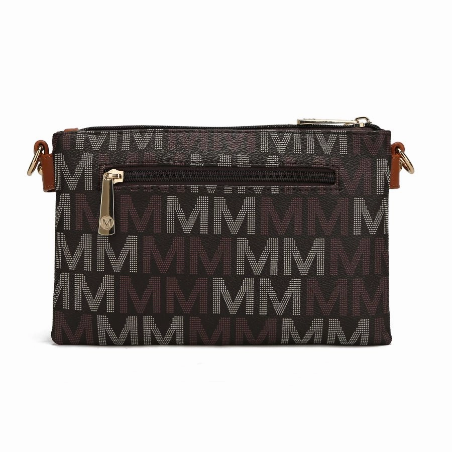 Ishani Five Compartments M Signature Crossbody Bag