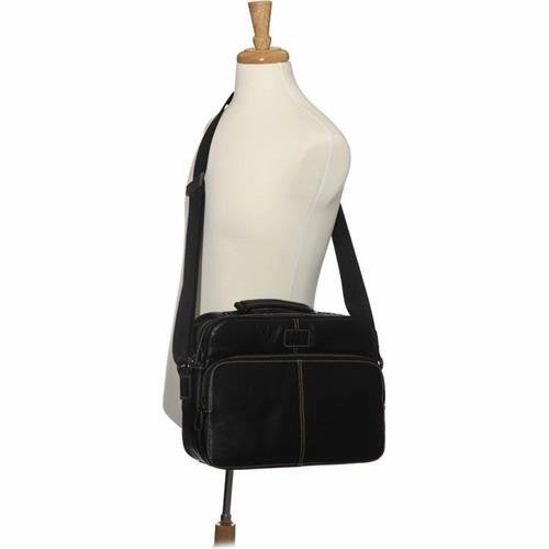 Jack By Jill-E Designs Jeremy 13 Inch Leather Laptop Bag (419415)