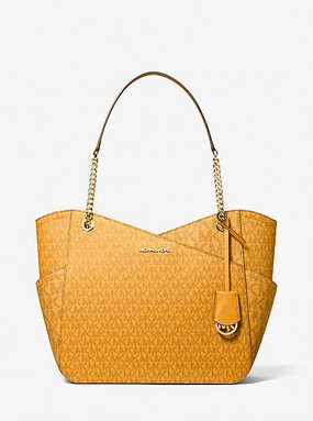Jet Set Large Logo Shoulder Bag