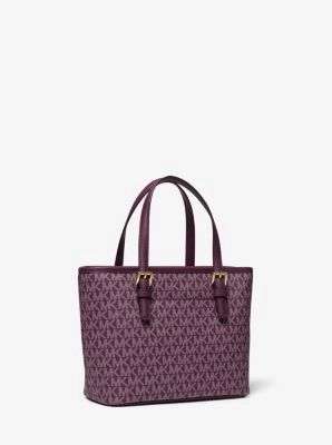 Jet Set Travel Extra-Small Logo Top-Zip Tote Bag
