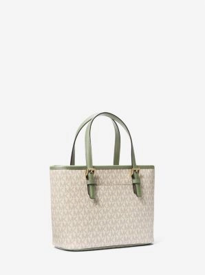 Jet Set Travel Extra-Small Logo Top-Zip Tote Bag