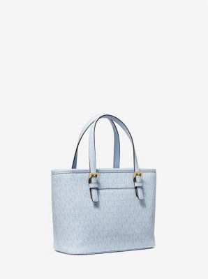 Jet Set Travel Extra-Small Logo Top-Zip Tote Bag