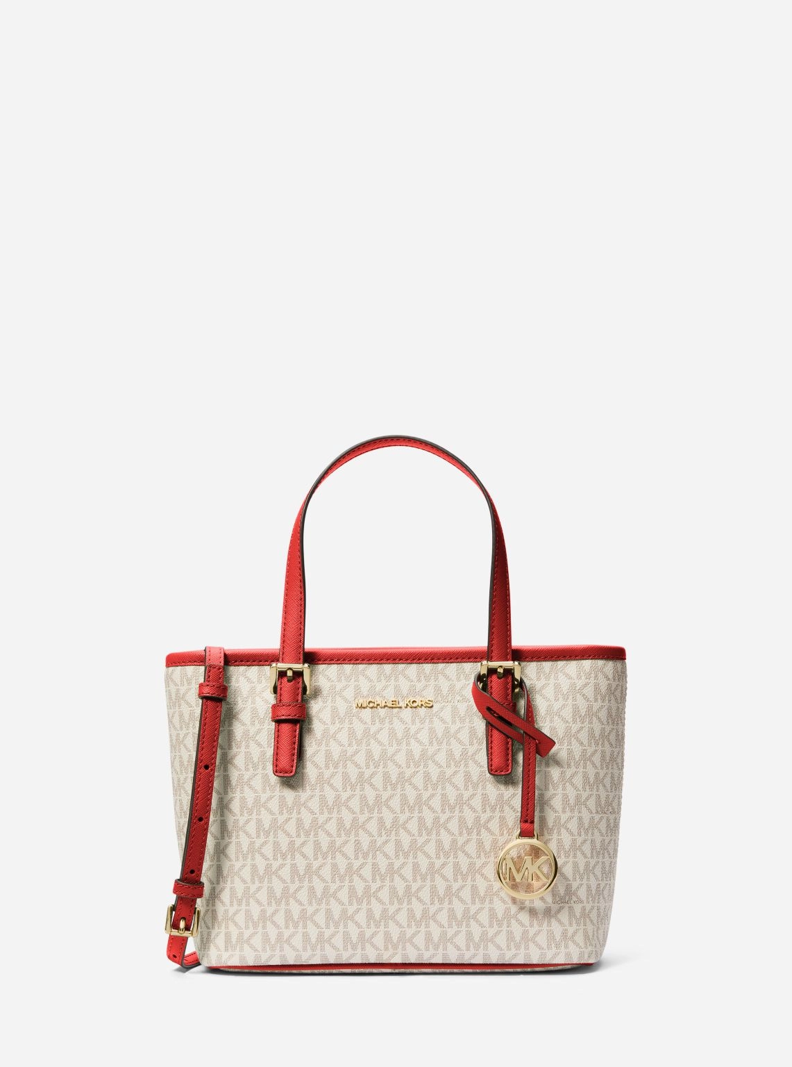 Jet Set Travel Extra-Small Logo Top-Zip Tote Bag