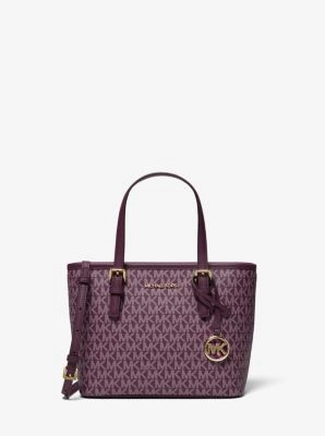 Jet Set Travel Extra-Small Logo Top-Zip Tote Bag