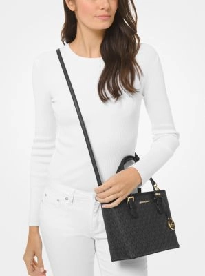 Jet Set Travel Extra-Small Logo Top-Zip Tote Bag