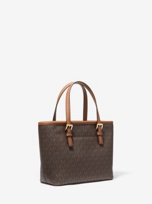 Jet Set Travel Extra-Small Logo Top-Zip Tote Bag