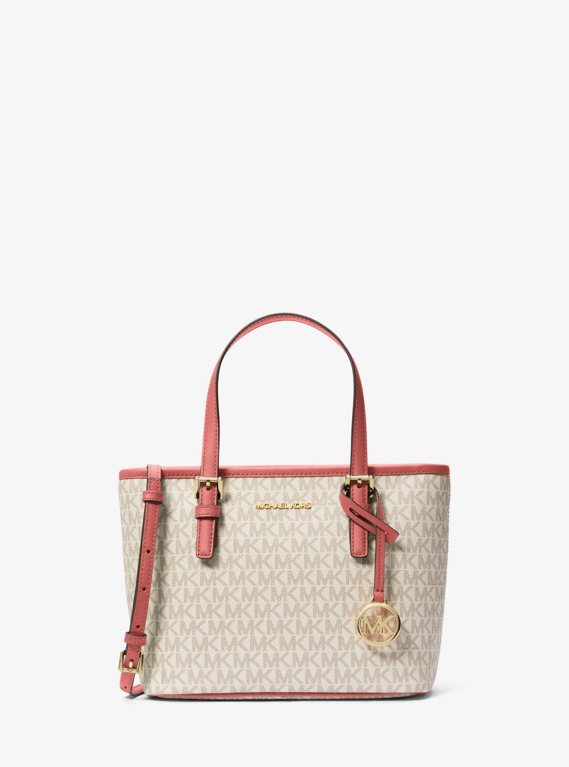 Jet Set Travel Extra-Small Logo Top-Zip Tote Bag
