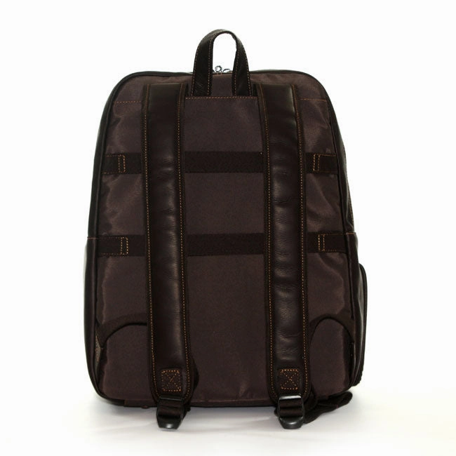 Jill-E Designs Jack Hemingway 15In Leather Laptop Backpack