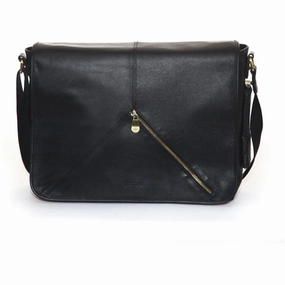 Jill-E Designs Jill-E Sasha 15In Leather Laptop Bag