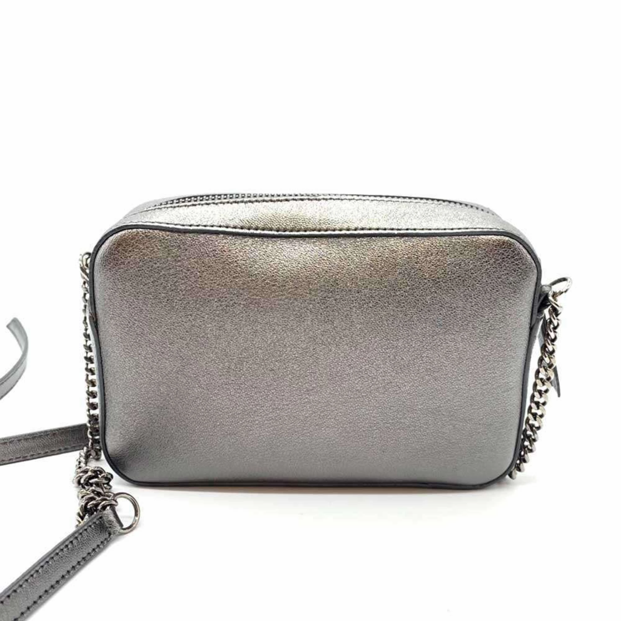 Jimmy Choo Leather Pochette Shoulder Bag (Pre-Owned)