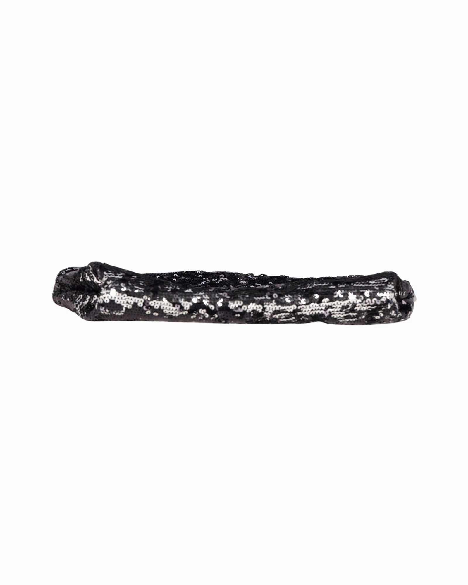 Jimmy Choo Medium Callie Clutch Bag In Black Sequins