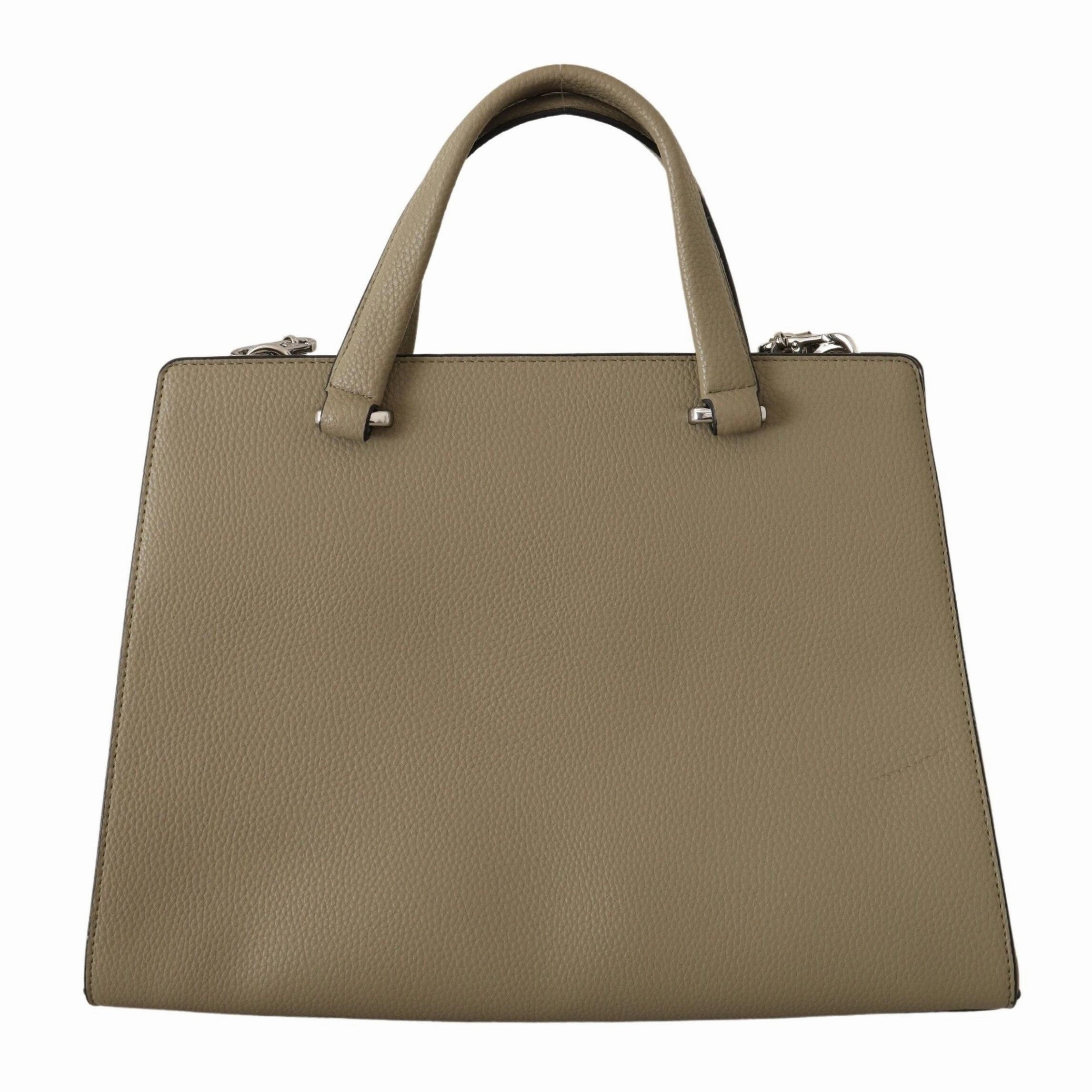 Karl Lagerfeld Enchanting Sage Green Leather Women's Tote