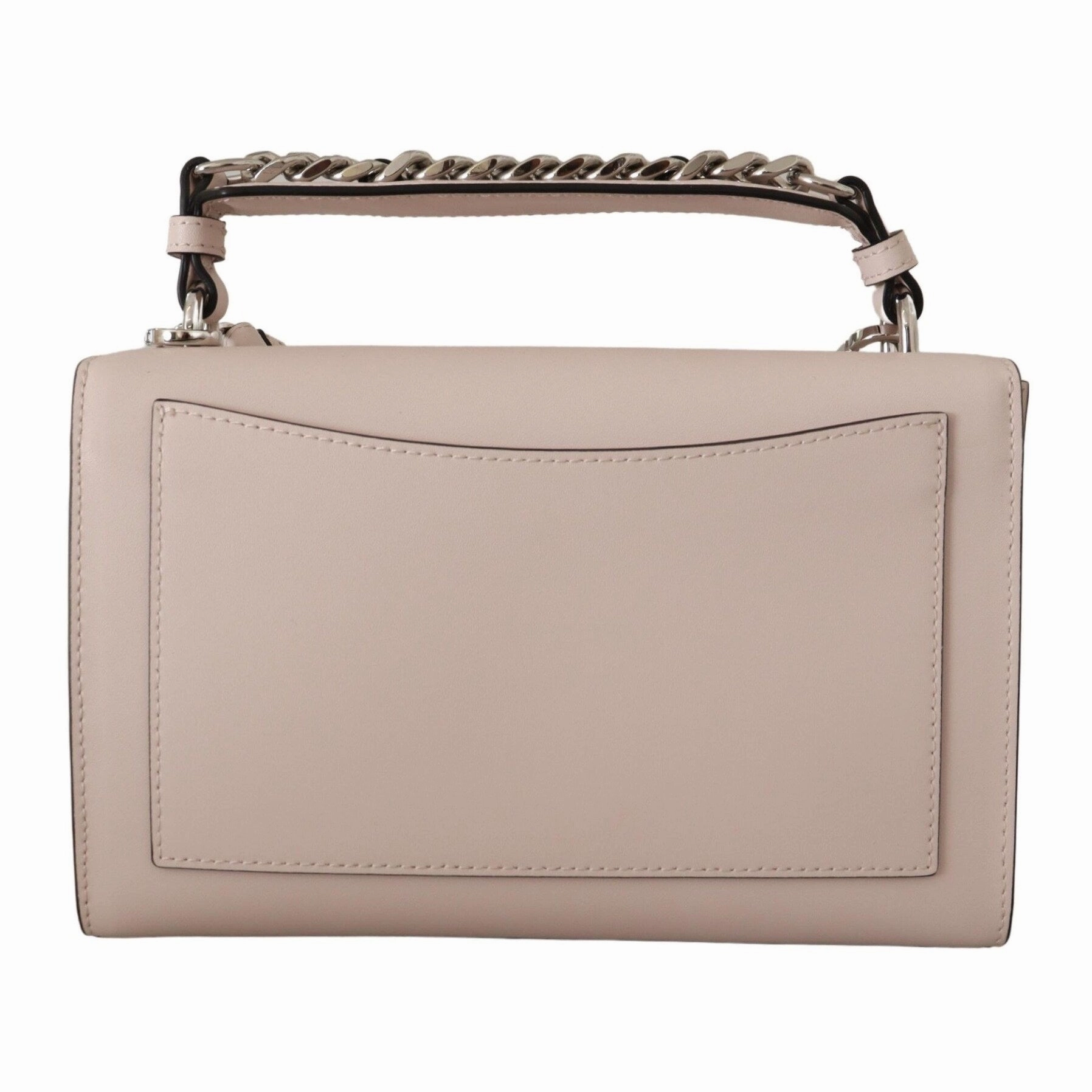 Karl Lagerfeld Mauve Elegance Leather Shoulder Women's Bag