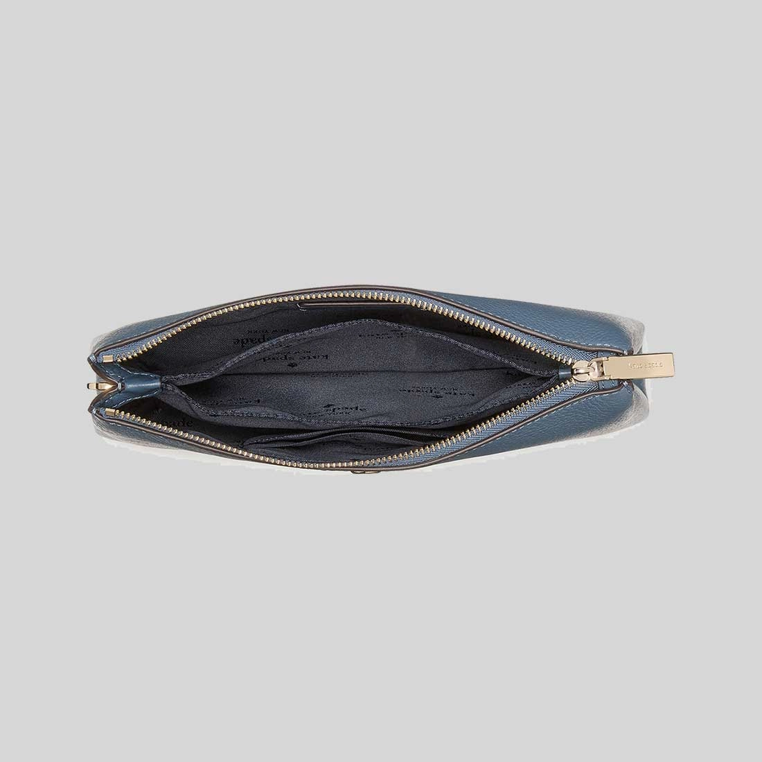 KATE SPADE Emma Pebbled Leather Mini Crossbody Bag Bluestone KK257