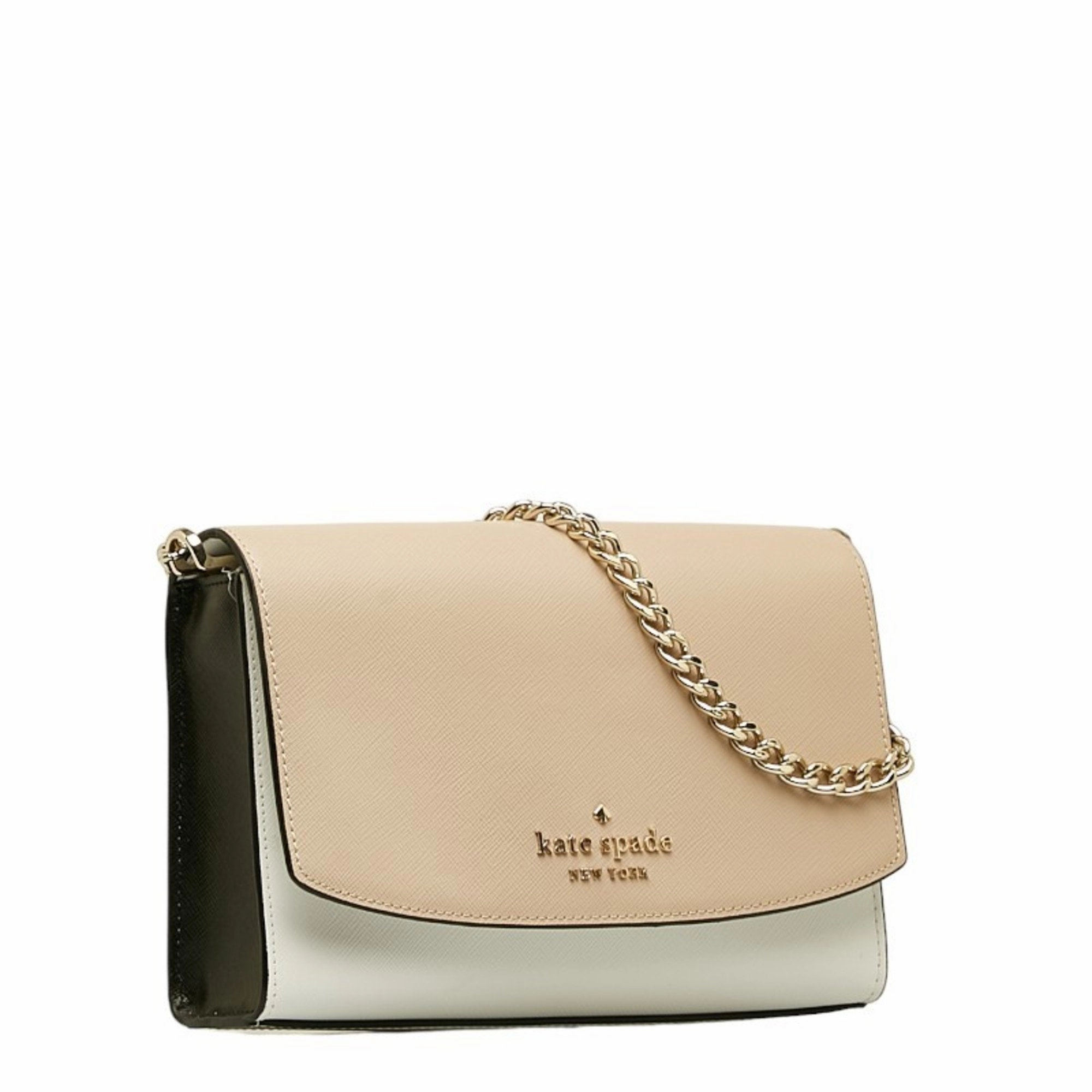 Kate Spade  Leather Handbag Shoulder Bag (Pre-Owned)