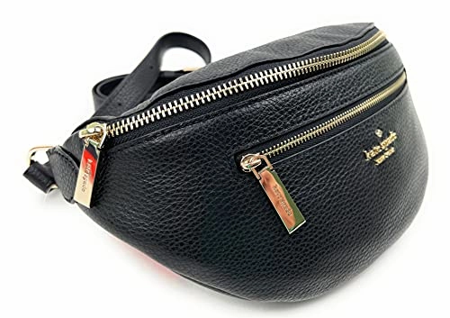 Kate Spade New York Leila Pebble Leather Belt Bag (Black)