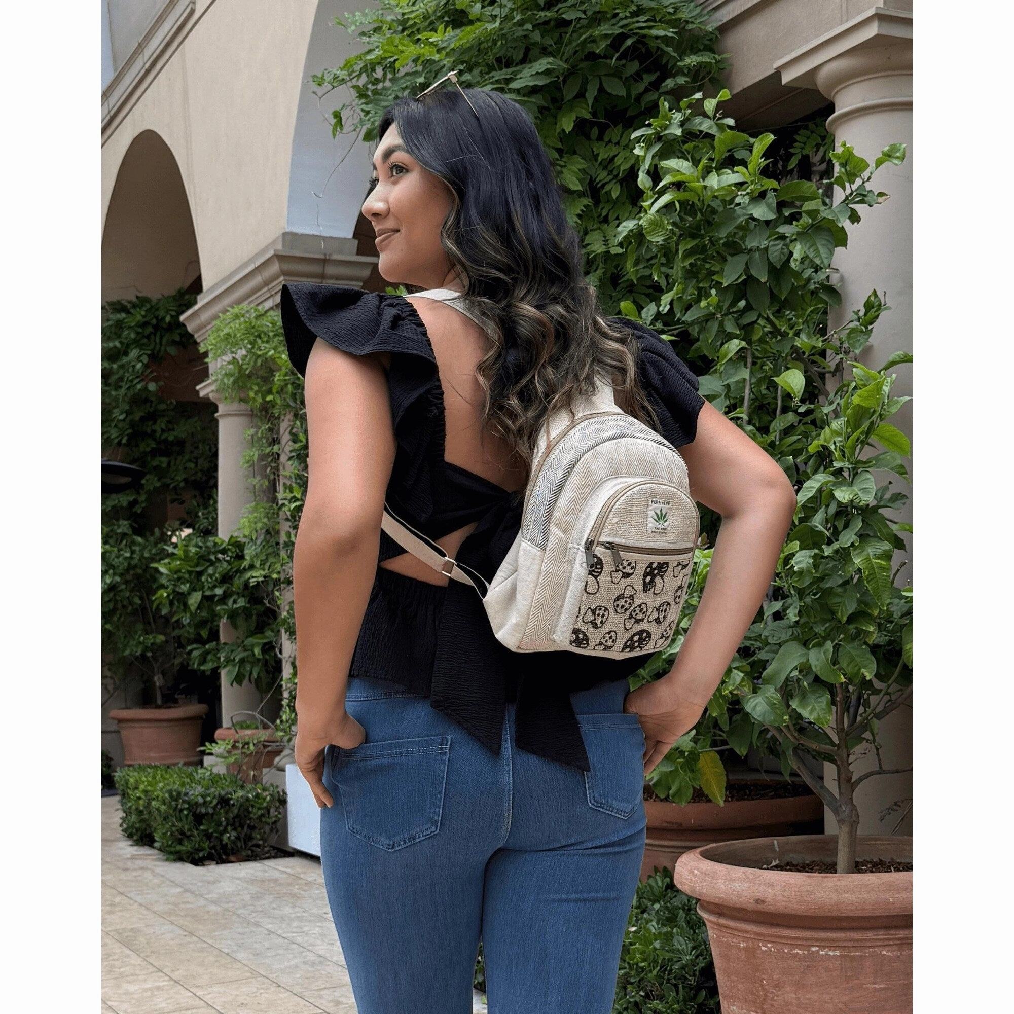 Kathmandu Collection Mini Hemp Mushroom Backpack
