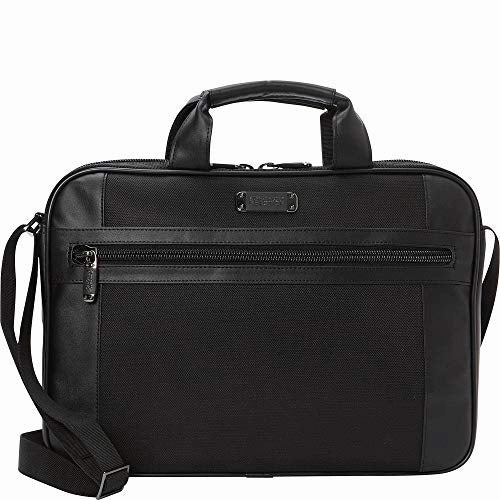 Kenneth Cole Reaction 15.6" Slim Top Zip Laptop Bag, Black One Size