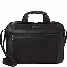 Kenneth Cole Reaction 15.6" Slim Top Zip Laptop Bag, Black One Size